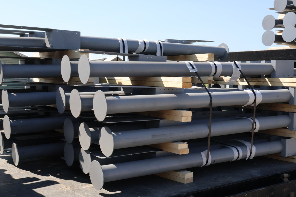 True Column | Full Steel Post-Frame Foundation Posts – True Cut ...