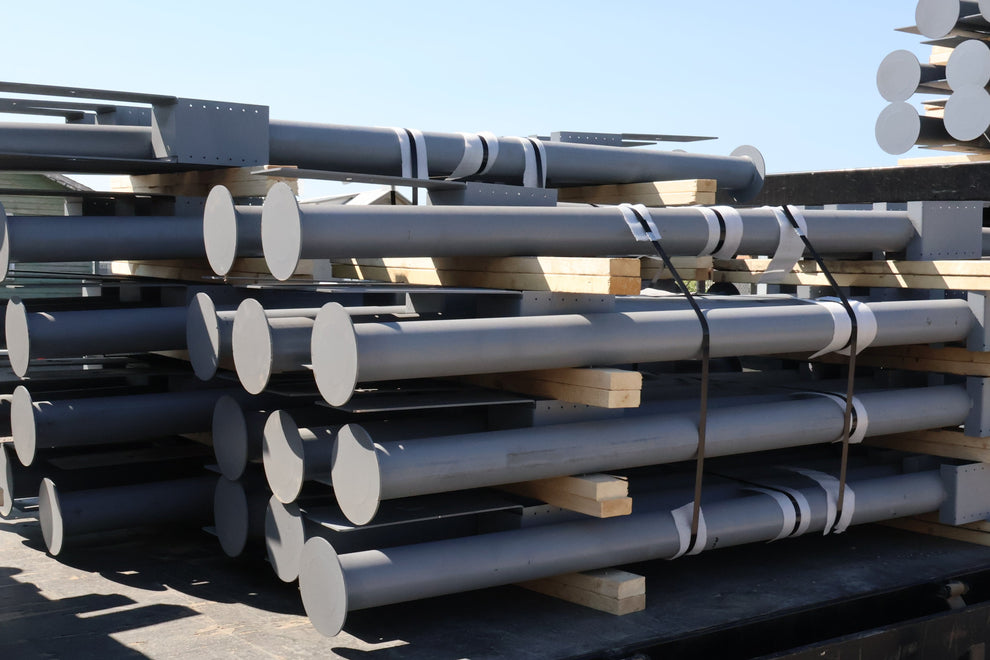 True Column | Full Steel Post-Frame Foundation Posts – True Cut ...